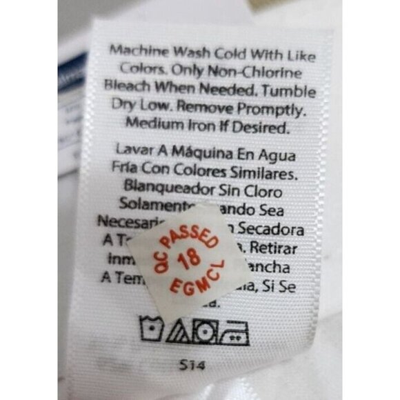 NWT George Straight Comfort Waist Wrinkle Resistant Khaki Pants Size 40 x 32 - Picture 5 of 11